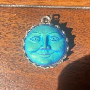 Moon Face Pendant